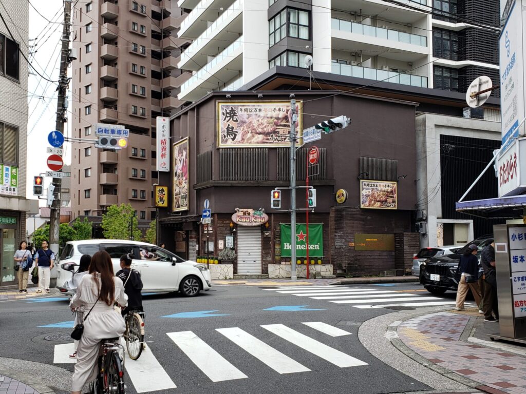 武蔵小杉駅入口交差点