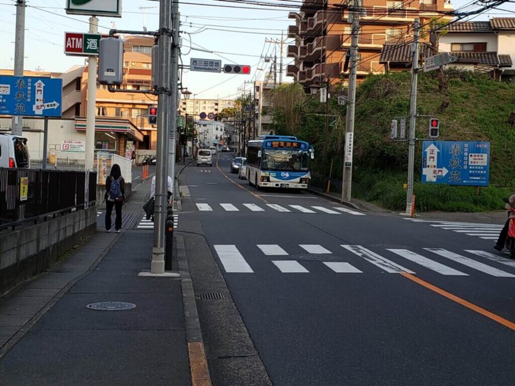 近くの上り坂①
