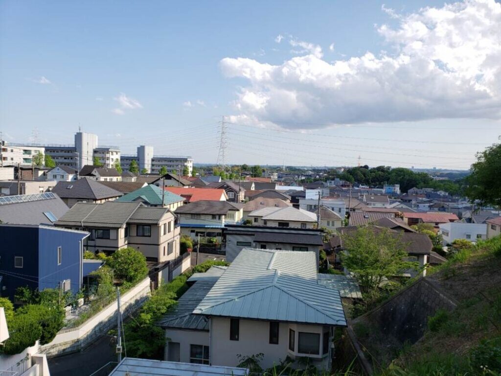 登坂からの景色①