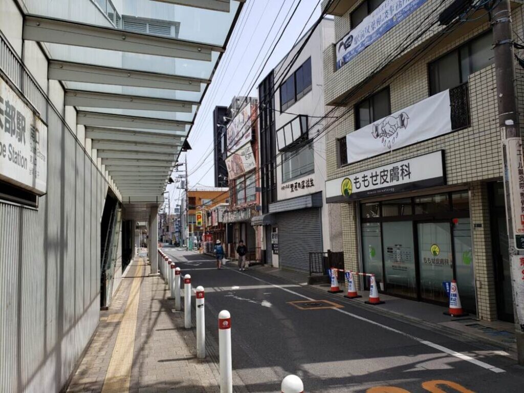 矢部駅南口①