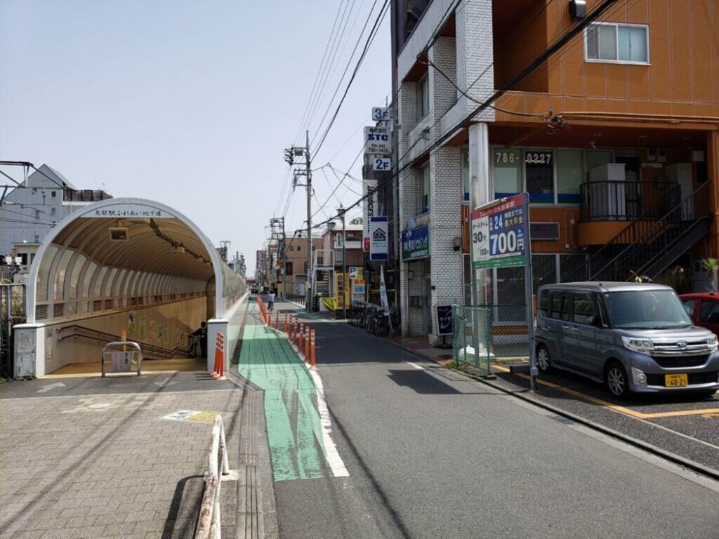 矢部駅南口③