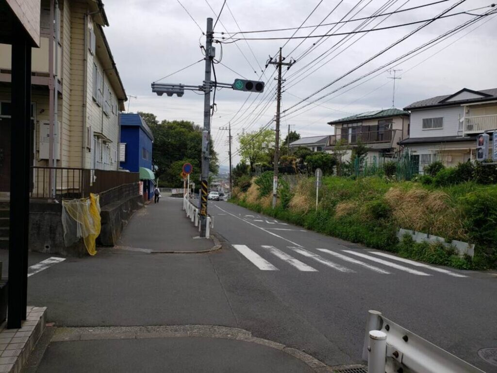 1つ目の信号