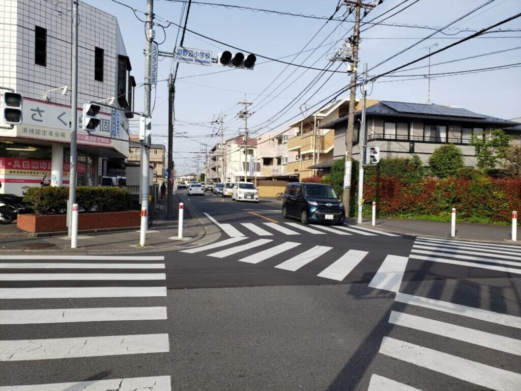 淵野辺小学校交差点