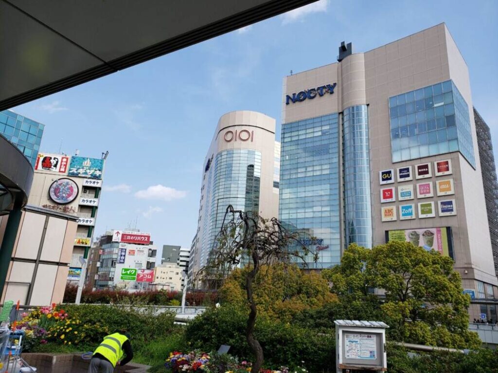 武蔵溝ノ口駅北口③