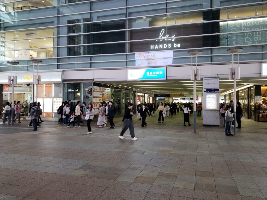相模大野駅の様子