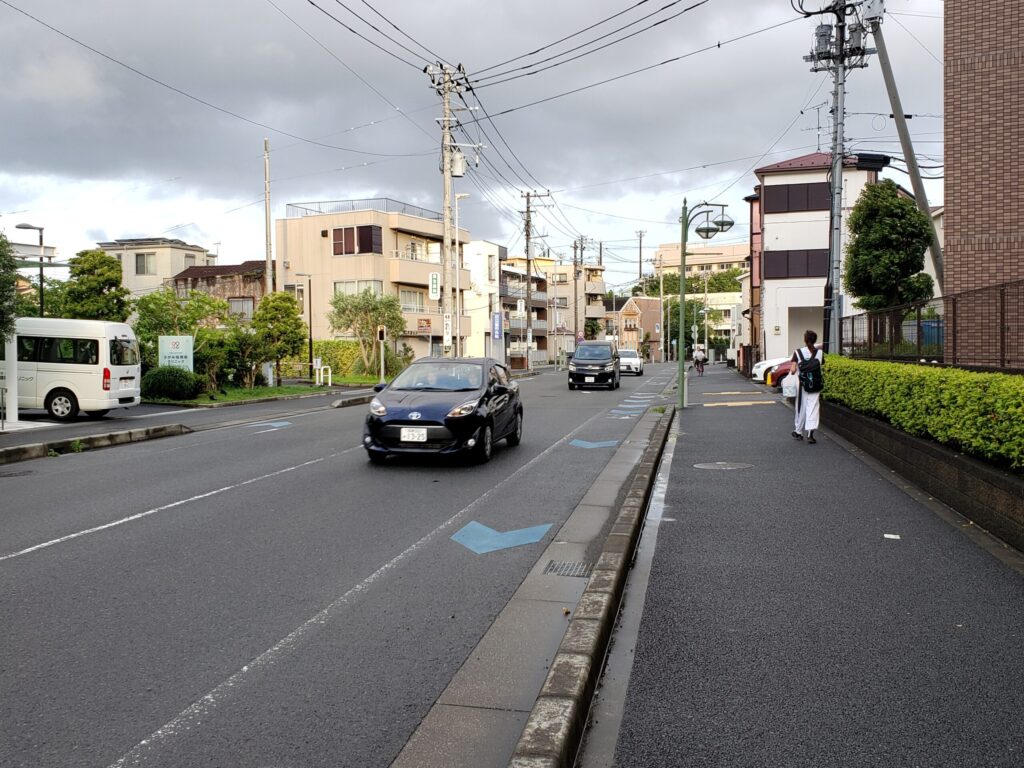 交差点先の通り②