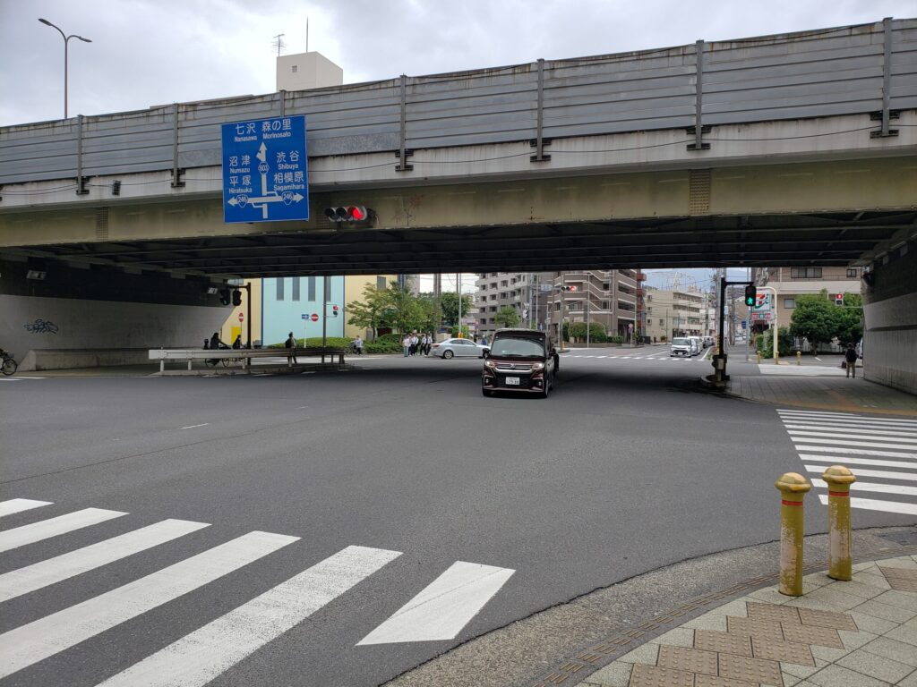 「水引」交差点