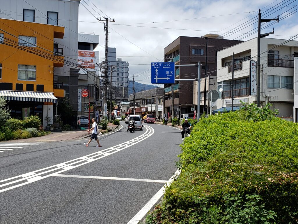大きなカーブ