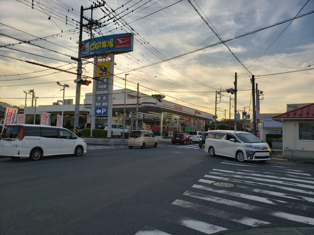 名称不明の交差点