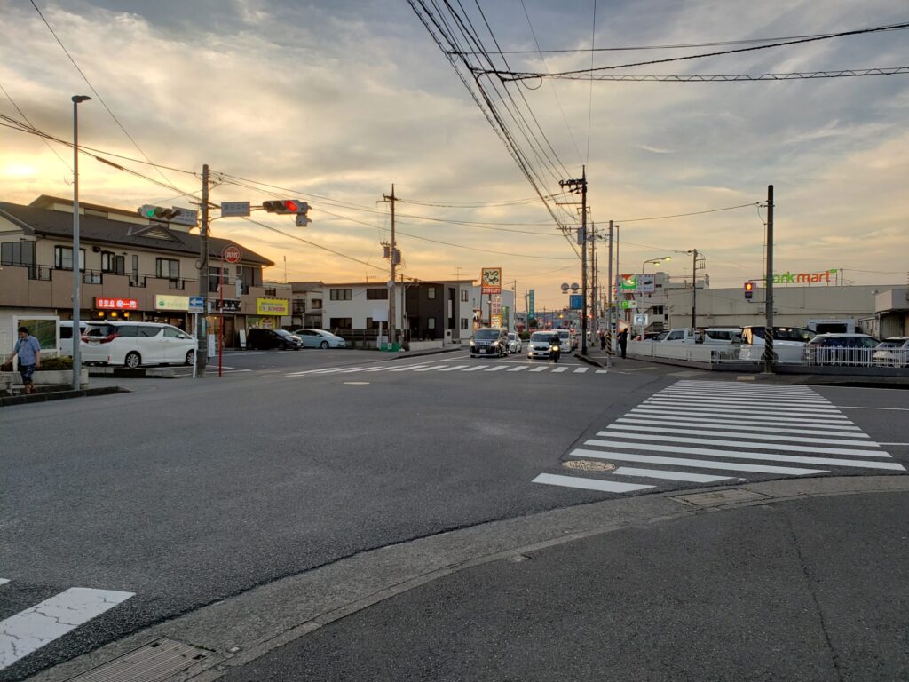 「」交差点