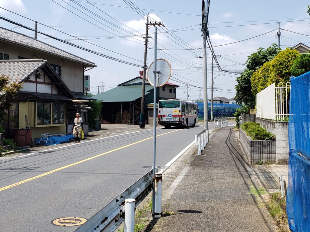 高校入口の通り②