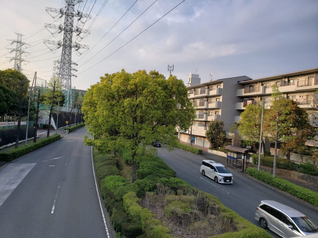 荏田高校周辺①