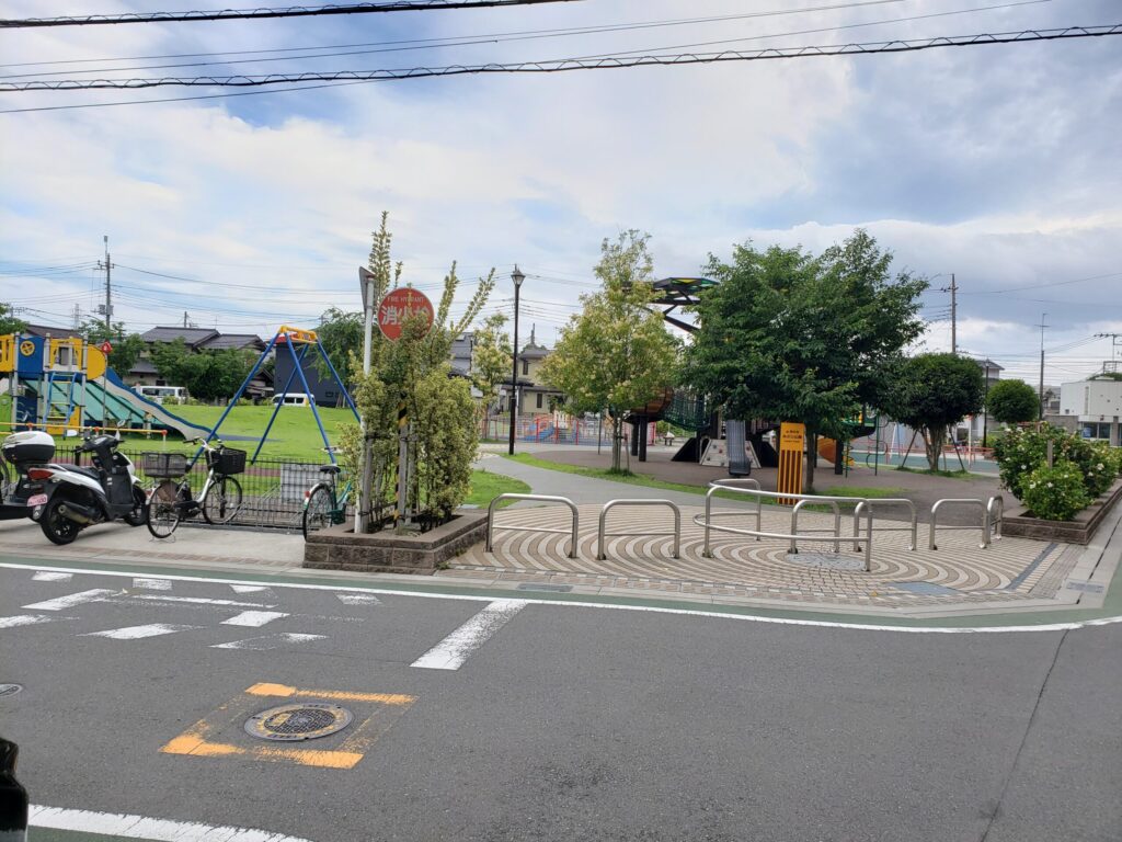 道中にあるあさひ公園