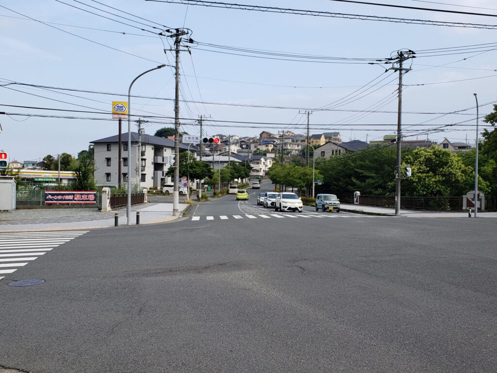 大きな交差点