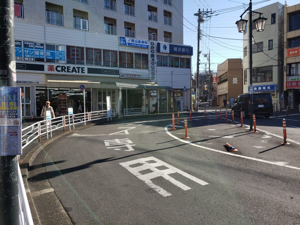 希望ヶ丘駅のバス乗り場①