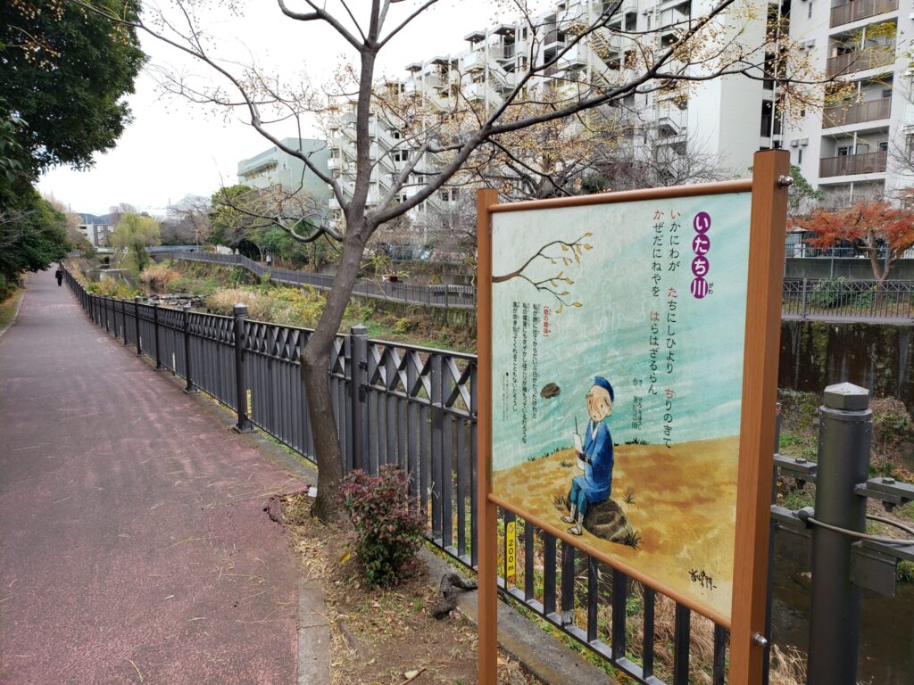 高校近くの川①